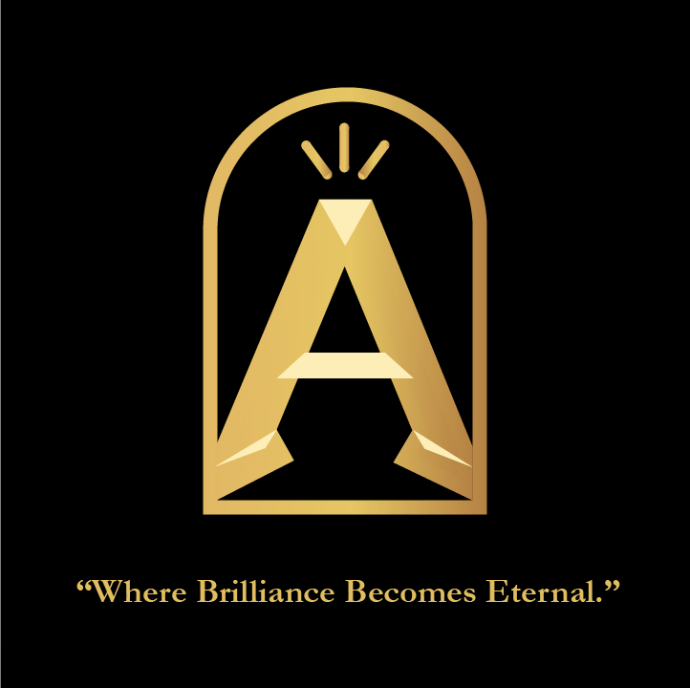 Luxury jewelry brand logo designed by Duoture